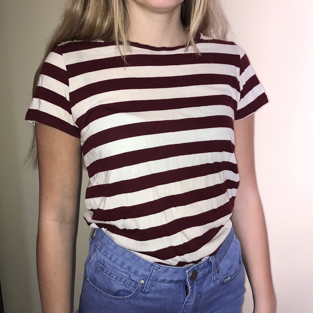 F21 Striped Shirt